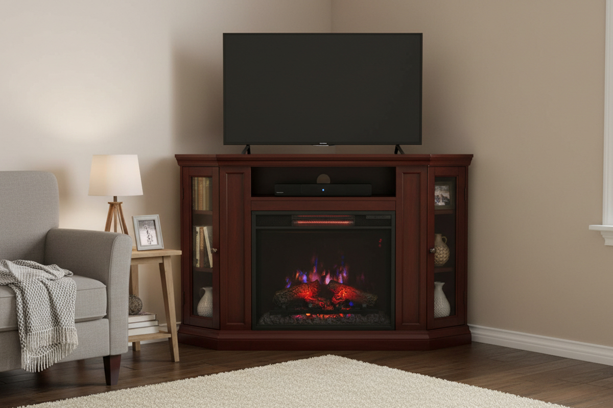 23インチ電気暖炉クレアモント