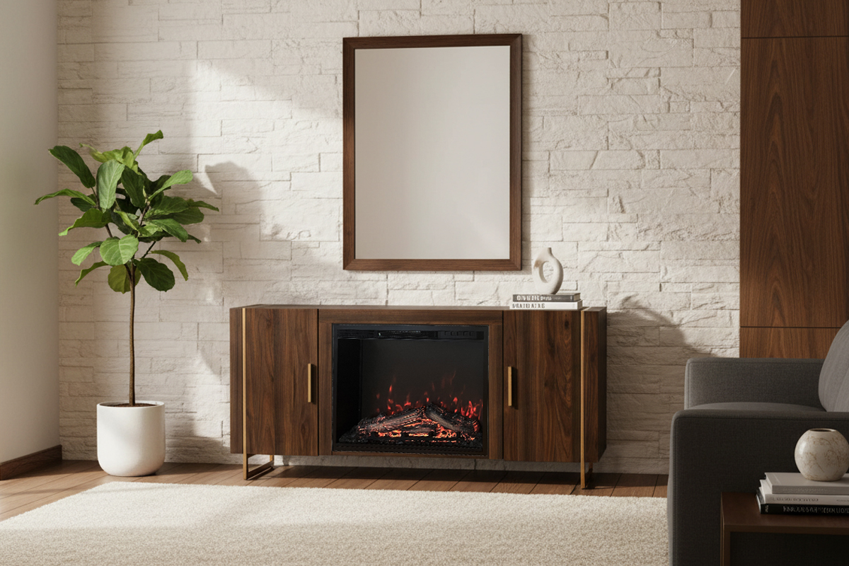 23インチ電気暖炉ダシュトン